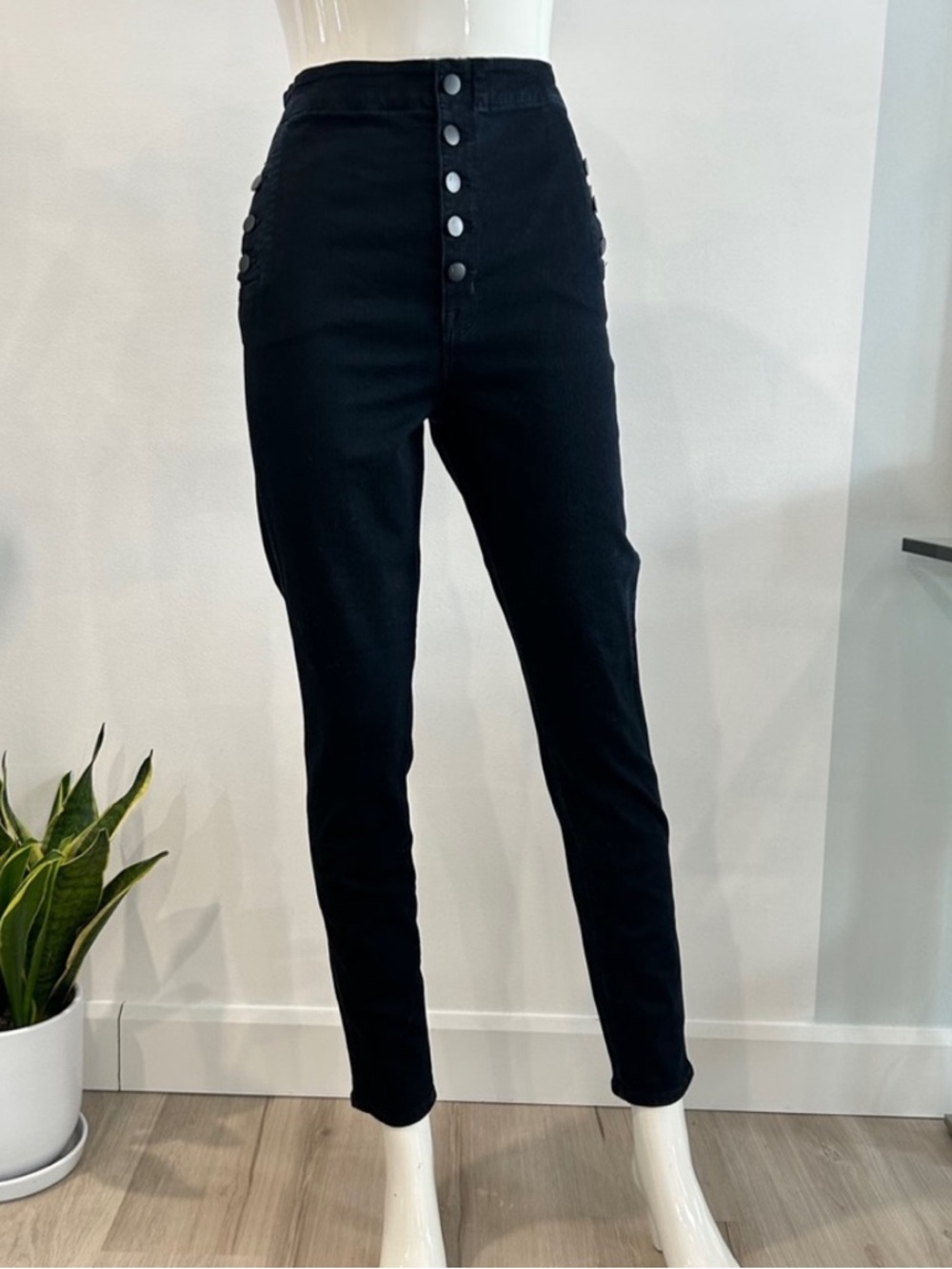 J Brand Natasha Sky High Skinny Jeans 32 NWT - Picture 6 of 16